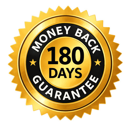 100% Money Back Guarantee